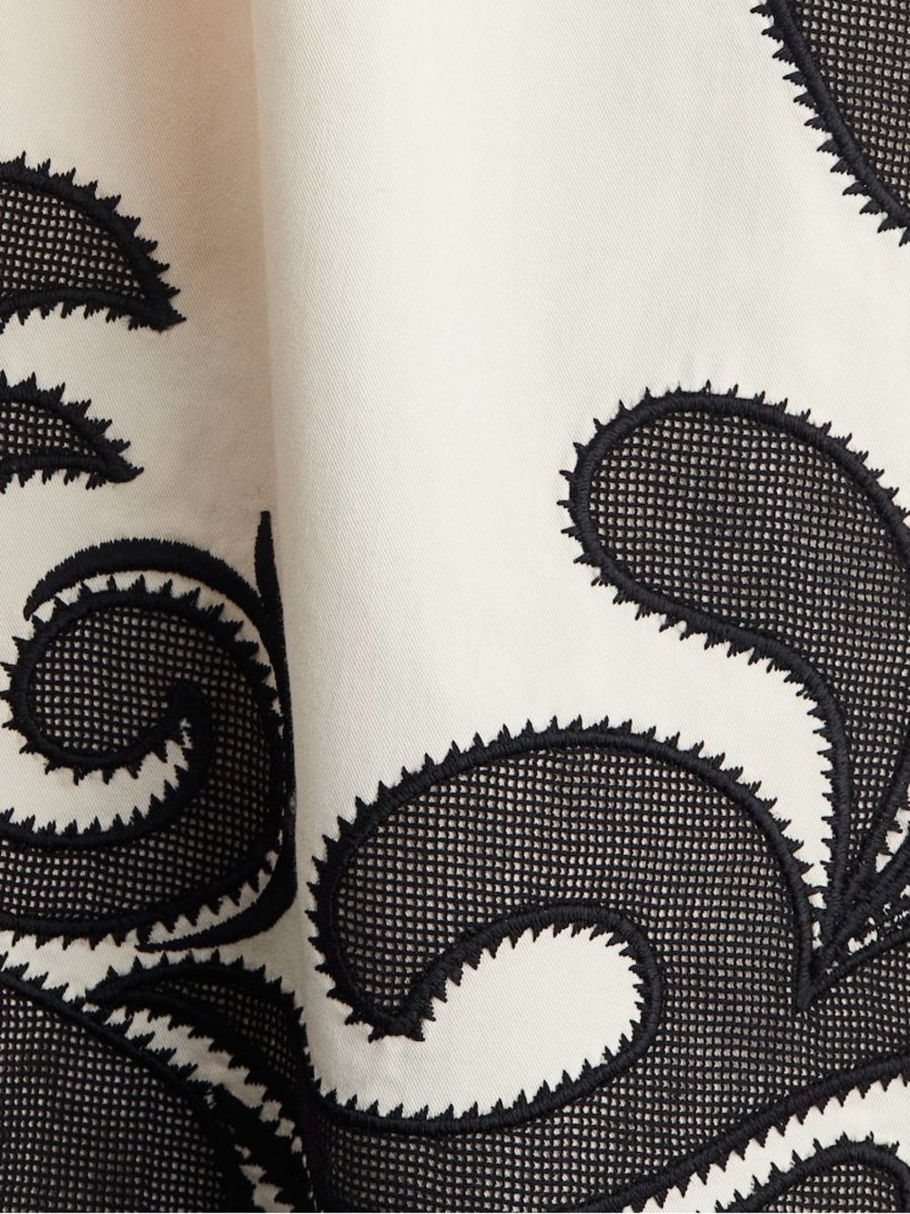 Embroidered Shift Dress - Picture 2 of 4